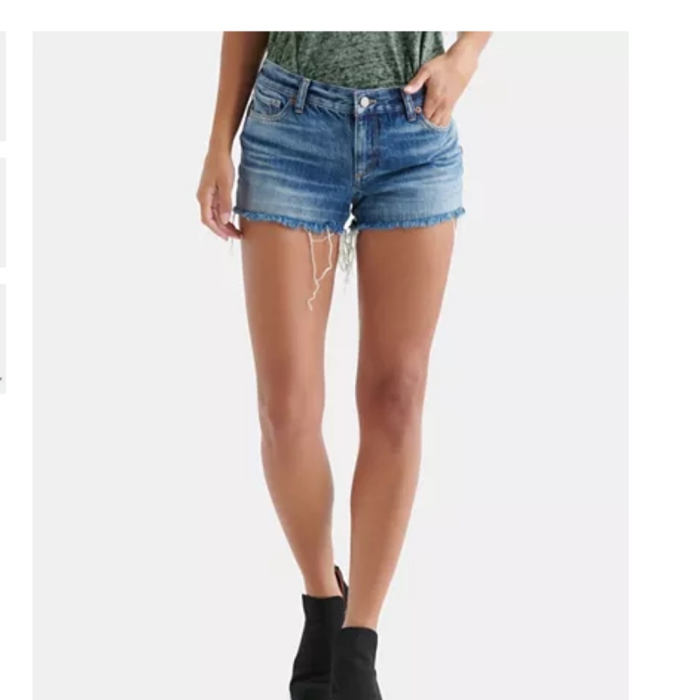 NWT Women's Lucky Brand Cut Off Short Size 0 / 25